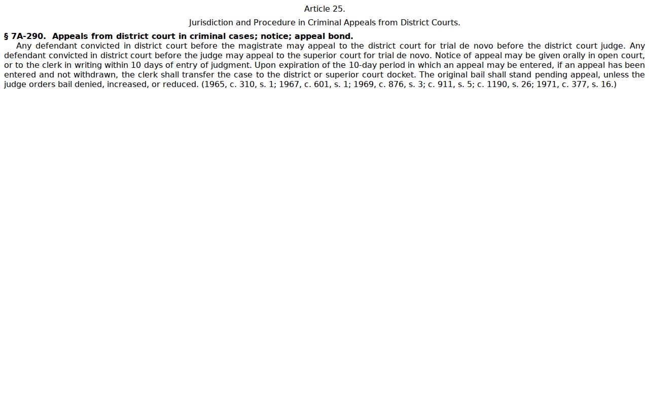 Madison County court calendar statute source