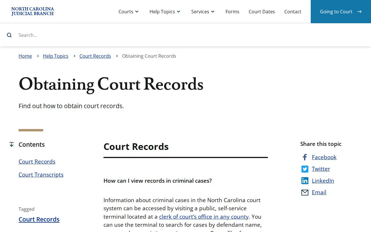 Madison County court record search obtaining court records