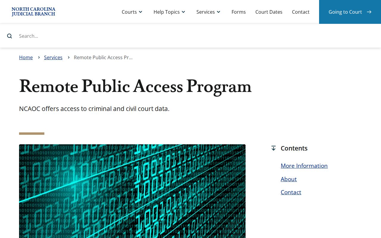 Madison County court record search remote public access program