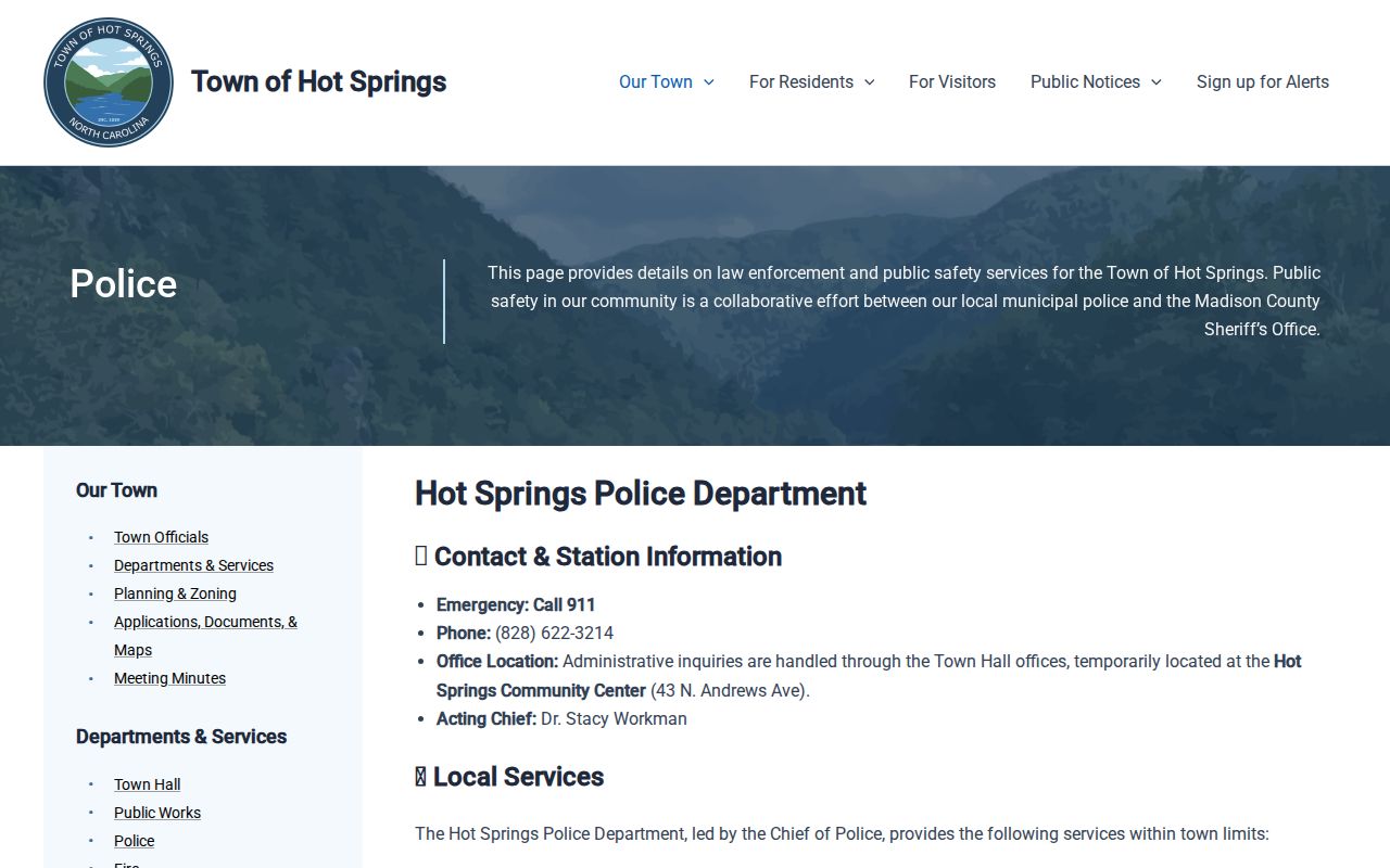 Hot Springs court docket traffic enforcement context on Bridge Street and U.S. 25/70